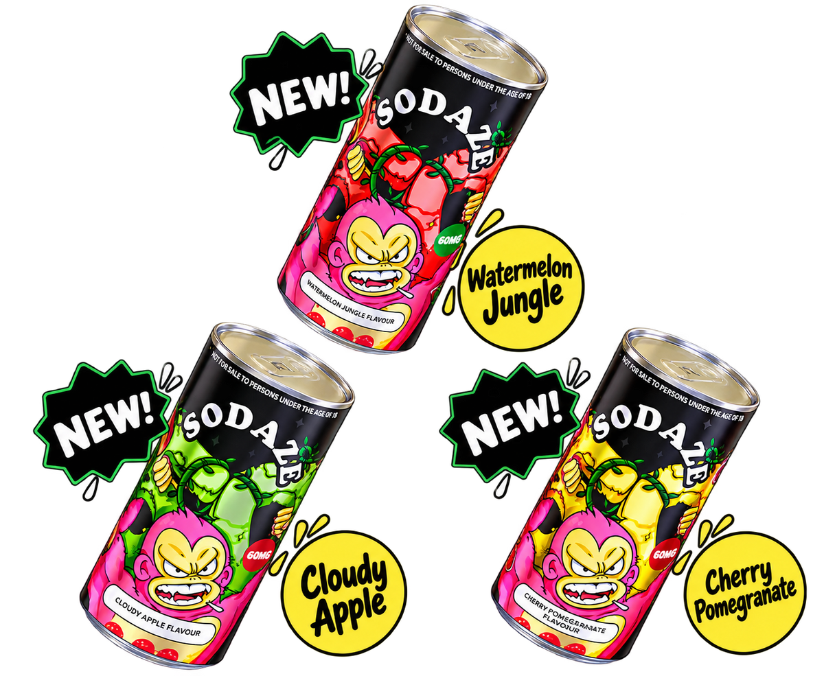 SODAZE CRAFT SODA SIGNATURE FLAVOURS