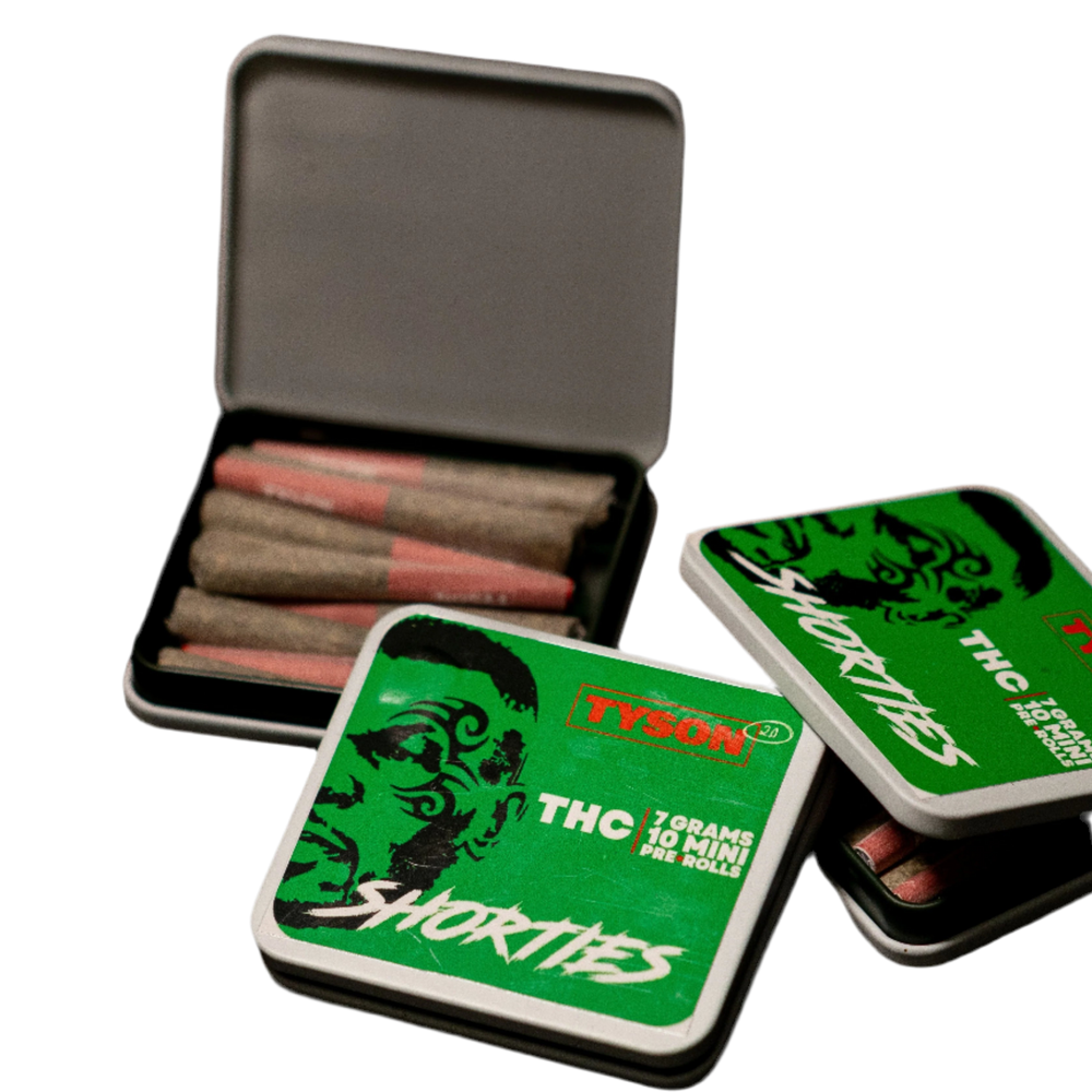 Tyson 2.0 Shorties - Mini Pre-Rolls - 10 Pack