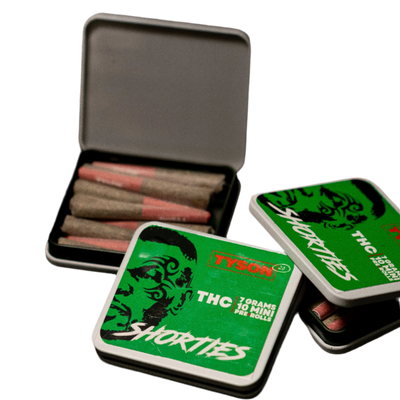 Tyson 2.0 Shorties - Mini Pre-Rolls - 10 Pack
